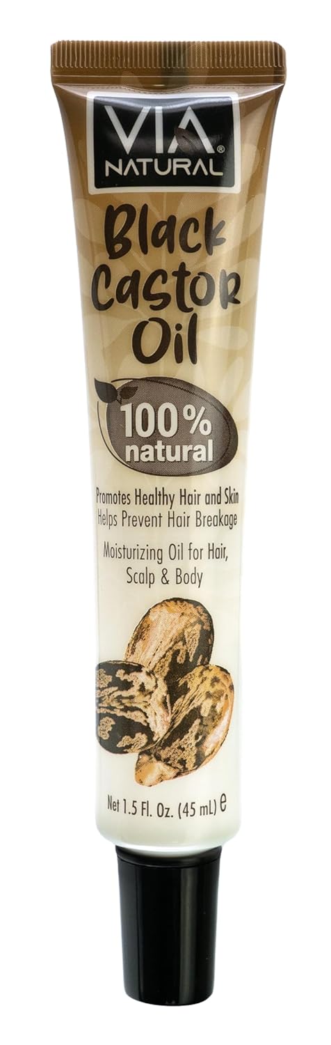 Via Natural Black Castor Oil 100% Natural