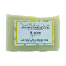 Load image into Gallery viewer, Bare Naked Baby - All-Natural, Unscented Bastille Soap
