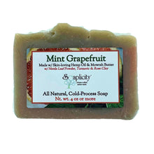 Load image into Gallery viewer, Mint Grapefruit Soap Bar
