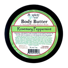 Load image into Gallery viewer, Rosemary Peppermint Body Butter
