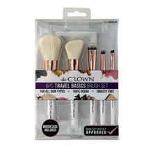 Load image into Gallery viewer, 6 PC TRAVEL BASICS BRUSH SET

