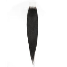 Load image into Gallery viewer, Yaki Straight 2x6 Transparent Lace Human Hair Closure
