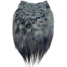 Load image into Gallery viewer, Yaki Straight Clip-In 100% Human Hair  Extensions
