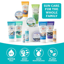 Load image into Gallery viewer, Coconut Aftersun Balm, 100% Organic Soothing Sunburn Relief, Great Smelling, Moisturizing &amp; Hydrating after Sun Skin Care, 2 Oz Tin
