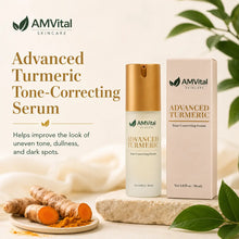 Load image into Gallery viewer, AMVital Advanced Turmeric Tone-Correcting Serum
