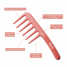 Load image into Gallery viewer, Annie Effortless Detangler Comb, 1 Count, Orange
