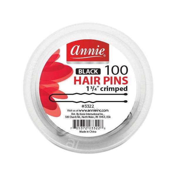 Annie Hair Pins, Crimped #3322