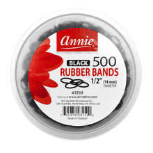 Load image into Gallery viewer, Annie Rubberbands, Black - 1pk
