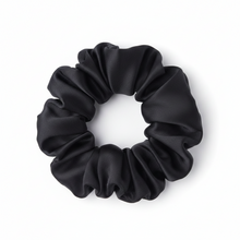 Load image into Gallery viewer, Annie Satin Adjustable Hair Scrunchie Large, 1 Count, Black
