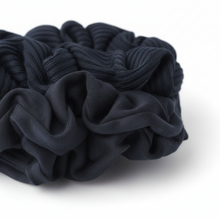 Load image into Gallery viewer, Annie Hair Scrunchie, 4 Count, Black
