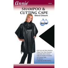 Load image into Gallery viewer, Annie Shampoo &amp; Cutting Cape, 1 Count, Assorted Colors
