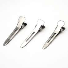 Load image into Gallery viewer, Annie Premium Single Prong Metal Hair Clips, 80 Count, Silver
