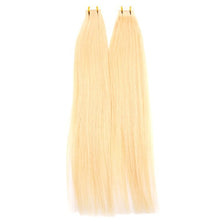 Load image into Gallery viewer, 100% Human Hair Tape In Extensions - Raw Blonde Straight

