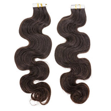 Load image into Gallery viewer, Raw Body Wave 100% Human Hair Tape In Extensions
