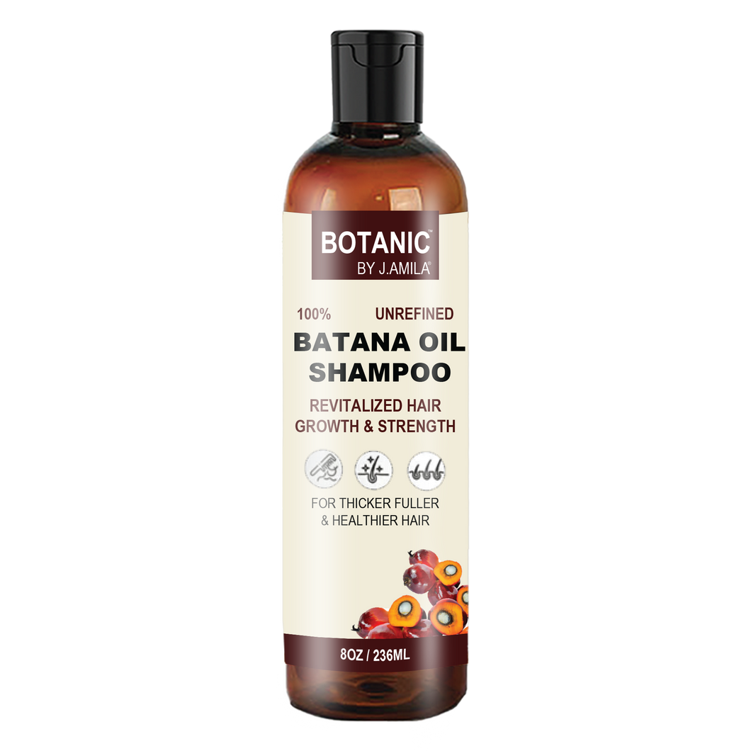 Botanic 100% Unrefined Batana Oil Shampoo, 8 oz
