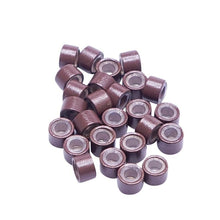 Load image into Gallery viewer, Unique Copper Silicon Ring (Micro Link) 5.0 x 4.5 x 3.0 mm (500 pcs) - A
