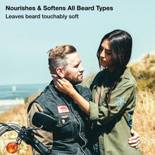 Load image into Gallery viewer, Beard Wash Set for Men, Shampoo &amp; Conditioner Duo with Green Tea &amp; Essential Oils, Hydrates, Softens &amp; Strengthens Beard Hair (Made in USA) Sandalwood

