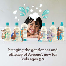 Load image into Gallery viewer, Aveeno Kids Shampoo &amp; Conditioner, Formulated with Oat Extract to Gently Cleanse, Condition &amp; Detangle Kids Hair, for Sensitive Skin and Scalp, Hypoallergenic, 12 Fl Oz
