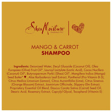 Load image into Gallery viewer, Sheamoisture Kids Shampoo, Extra-Nourishing Mango &amp; Carrot Shampoo with Shea Butter, 8 Oz
