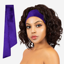Load image into Gallery viewer, Silky Satin Edge Scarf (Plain)
