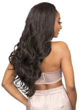 Load image into Gallery viewer, Remy Illusion Easy N Swift Yuma Half Wig - Deep Wide Combs - Forehead Cap (FS1B/BURG)
