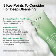 Load image into Gallery viewer, Heartleaf Quercetinol Pore Deep Cleansing Foam, Face Wash for Pore Refining Cleanser, Hydrating Daily Facial Cleanser for Double Cleansing, Gentle Foaming with BHA, Korean Skincare, 5.07 Fl.Oz.
