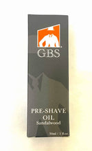 Load image into Gallery viewer, GBS PRE SHAVE OIL SANDALWOOD 1 OZ
