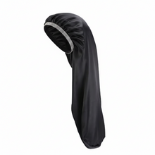Load image into Gallery viewer, Ms. Remi Silky Satin Jewel Bonnet X-Jumbo, 1 Count, Black

