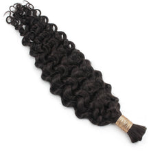 Load image into Gallery viewer, 100% Human Bulk Braiding Hair - Ocean Wave

