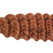 Load image into Gallery viewer, 100% Human Bulk Braiding Hair - Deep Wave, Color 350
