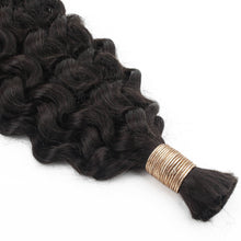 Load image into Gallery viewer, 100% Human Bulk Braiding Hair - Ocean Wave
