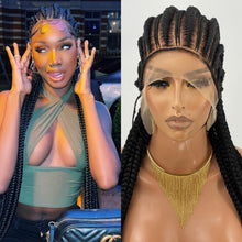Load image into Gallery viewer, Glueless Feed-In Braid Cornrow Wig - Altou
