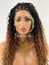 Load image into Gallery viewer, Glueless Distressed Faux Locs Wig
