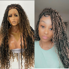 Load image into Gallery viewer, Glueless Distressed Locs Wig

