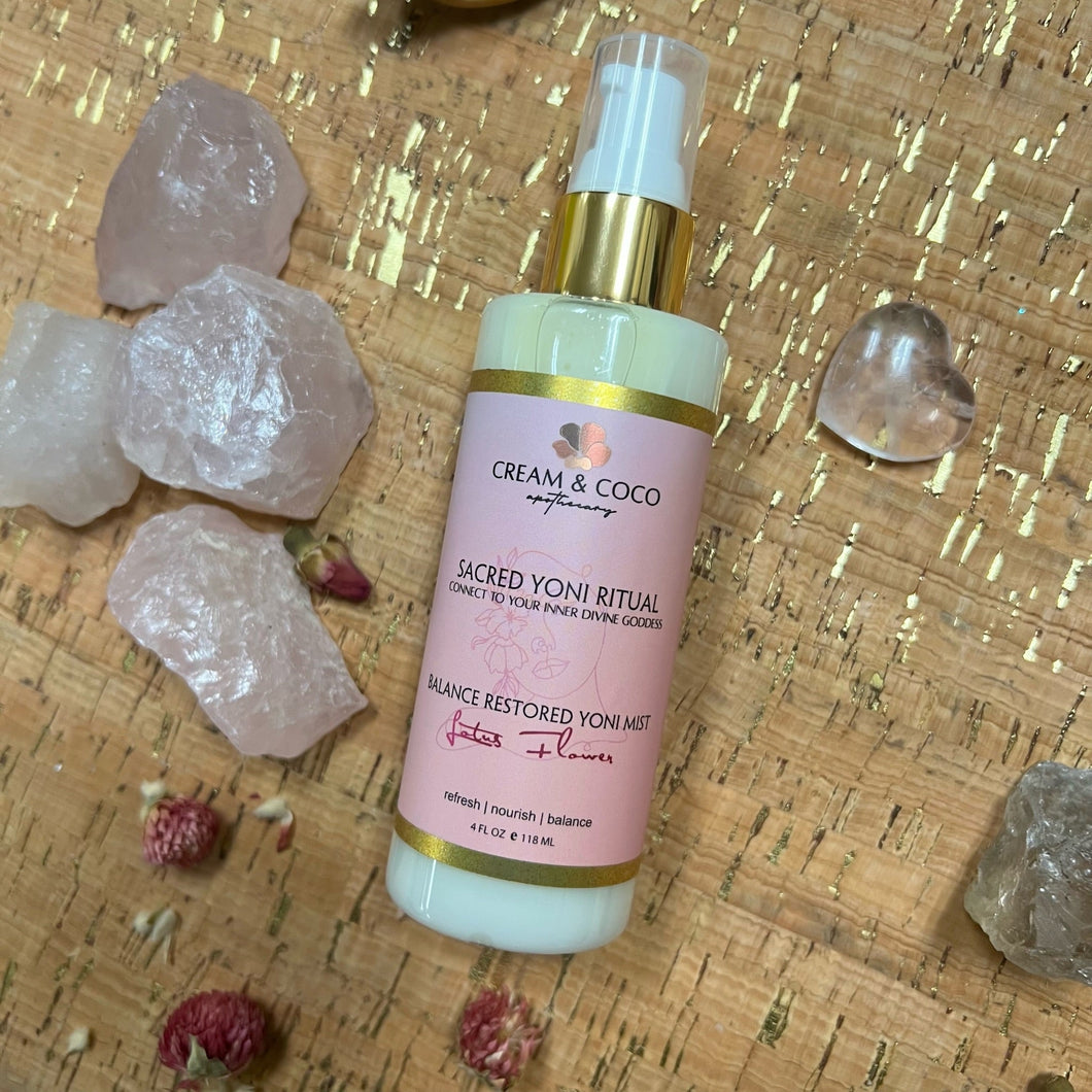 Lotus Flower Balance Restored Yoni Mist