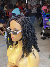 Load image into Gallery viewer, Glueless Short Butterfly Locs Wig - Rebecca
