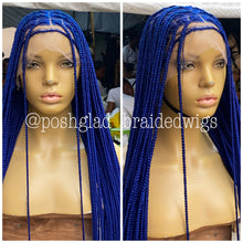 Load image into Gallery viewer, Glueless Shade Knotless Wig - PREMIUM BLUE
