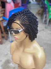 Load image into Gallery viewer, Glueless Short Kinky Twists Wig - Gloria
