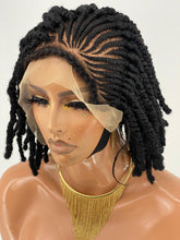 Load image into Gallery viewer, Glueless Short Kinky Twists Wig - Gloria
