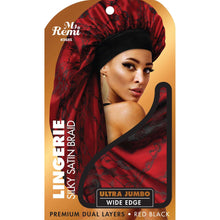 Load image into Gallery viewer, Ms. Remi Lingerie Silky Satin Braid Bonnet Ultra Jumbo, 1 Count, Assorted Colors
