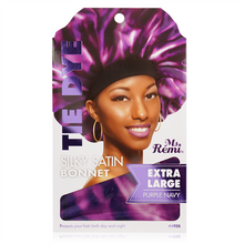 Load image into Gallery viewer, Ms. Remi Silky Satin Tie Dye Bonnet X-Large, 1 Count, Assorted Colors
