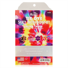 Load image into Gallery viewer, Ms. Remi Silky Satin Tie Dye Bonnet X-Large, 1 Count, Assorted Colors
