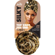 Load image into Gallery viewer, Ms. Remi Silky Top Knot Pre-Tied Turban, 1 Count, Assorted Patterns 2
