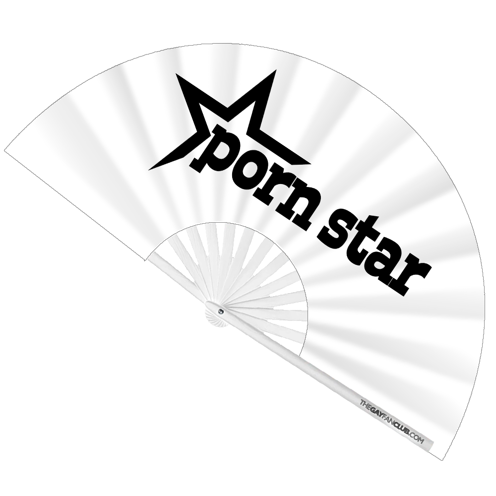 Porn Star Hand Fan
