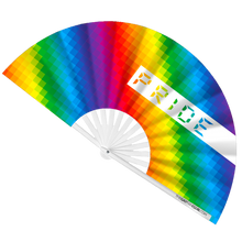 Load image into Gallery viewer, Pride Rainbow Hand Fan
