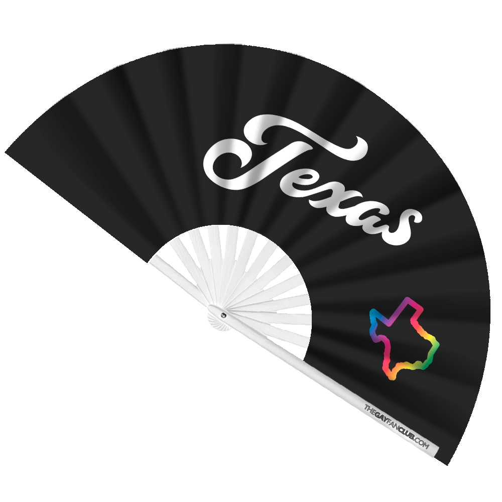 Pride Texas Hand Fan