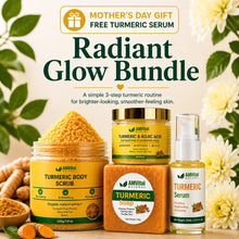 Load image into Gallery viewer, Radiant Glow Starter Bundle | 3-Step Turmeric Routine
