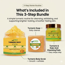 Load image into Gallery viewer, Radiant Glow Starter Bundle | 3-Step Turmeric Routine
