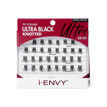 Load image into Gallery viewer, Kiss Eyelashes Trio Lash Black Medium

