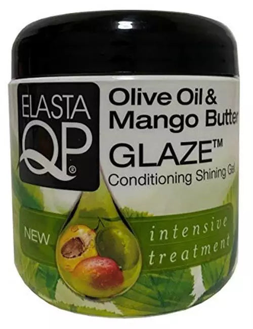 Elasta QP Olive Oil & Mango Butter Glaze Conditioning Shine Gel